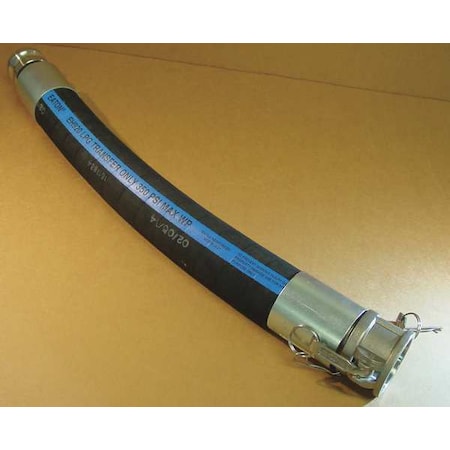 Boston EH92032-20-CE - 2" ID x 20 ft Nitrile Liquid Propane Hose BK