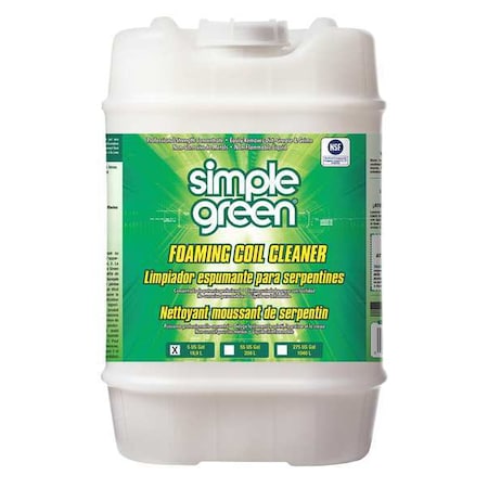 Simple Green 0100000104005 - Condenser or Evaporator Cleaner,5 gal.
