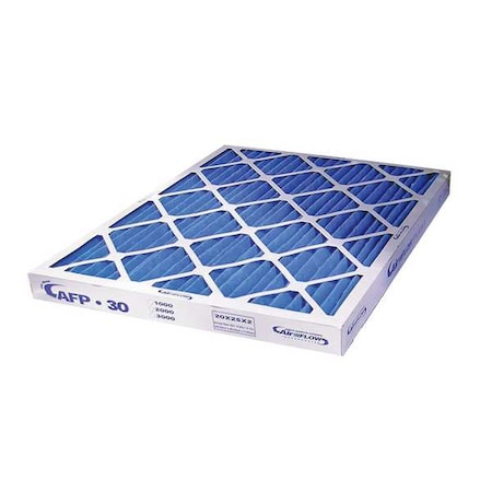 Dynabrade 64658 - 20x25x1 Pleated Air Filter, Paper, MERV 8, 1 Micron