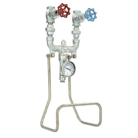 Leonard Valve SW-75-EVBD-CP - Hose Station,3/4 In,6 gpm,Chrome