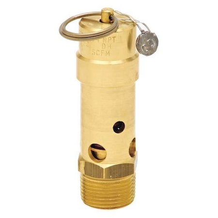 Control Devices SB75-0A250 - Air Safety Valve,3/4 In Inlet, 250 psi