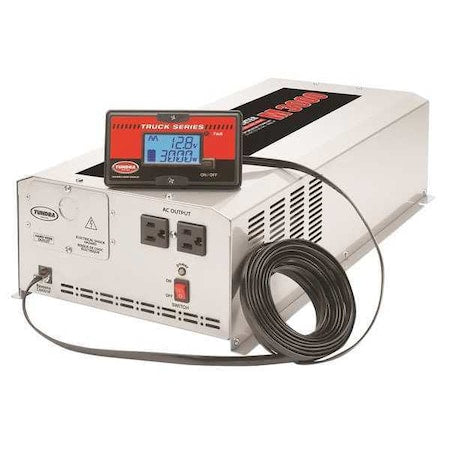Tundra M3000 - Power Inverter, Modified Sine Wave, 6,000 W Peak, 3,000 W Continuous, 2 Outlets
