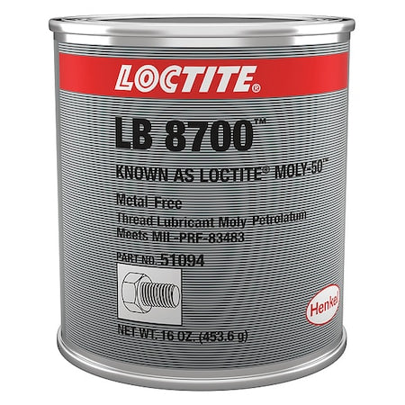 Loctite 234246 - Anti-Seize, General Purpose, Can, 1 lb, Non-Metallic Base, 750 Degrees F Max Op Temp, Paste