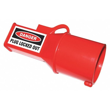 45MZ79 - Plug Lockout,Red,1/4" dia.
