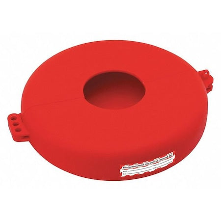 45MZ59 - Gate Valve Lockout,Red,Polyurethane