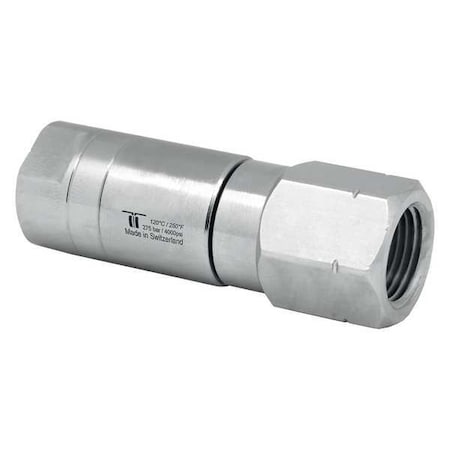 Mosmatic 30.014 - Rotary Union,Straight,Brass,3/8"Threaded