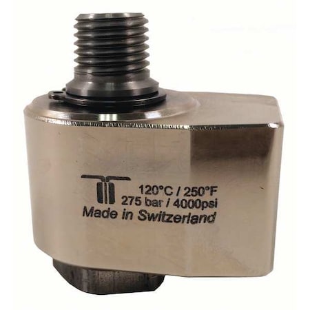 Mosmatic 43.251 - Rotary Union,Elbow,Brass,1/4"Threaded