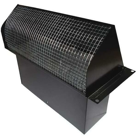 Dayton 45PE72 - Wall Cap,3-1/4 x 10 in. Fits Duct Size