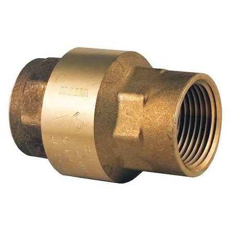 Bonomi 100003-2-1/2" - 2-1/2" NPT Brass Spring Check Valve