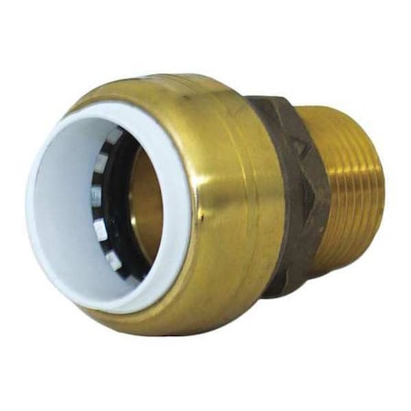 UIP134 - Male Adapter, 3/4" Tube Size, Brown