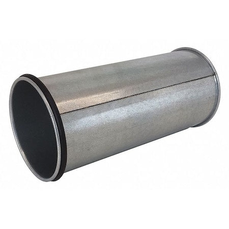 Nordfab 8040207334 - Round Adjustable Nipple, 16 in Duct Dia, 304 Stainless Steel, 20 ga GA, 16 in W, 10-5/8" L, 16 in H