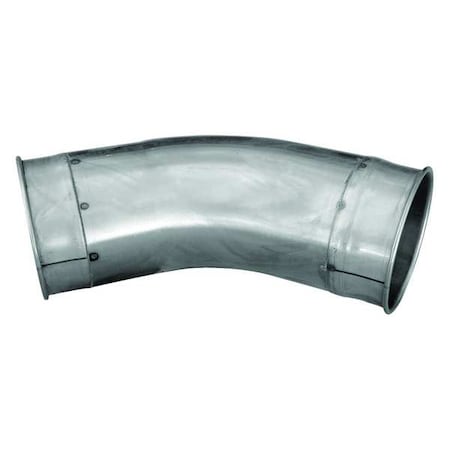 Nordfab 8010003698 - Round 90 Degree Elbow, 8 in Duct Dia, Galvanized Steel, 14 ga GA, 18 in W, 18" L, 8 in H