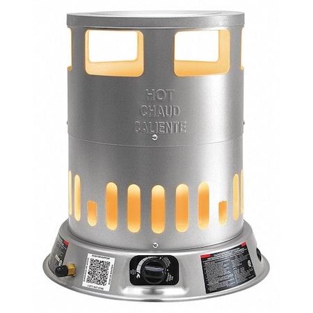 Dyna-Glo RMC-LPC80DG - Portable Gas Floor Heater, Liquid Propane, Matchless Piezo, 50,000 to 80,000 Btu H, 15 29/32 in L
