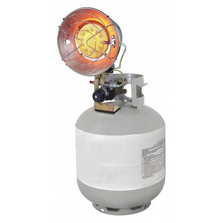 Dyna-Glo TT15CDGP - Portable Gas Tank-Top Heater, Liquid Propane, Standing Pilot, 8 17/64 in Wx 7 1/8 in L