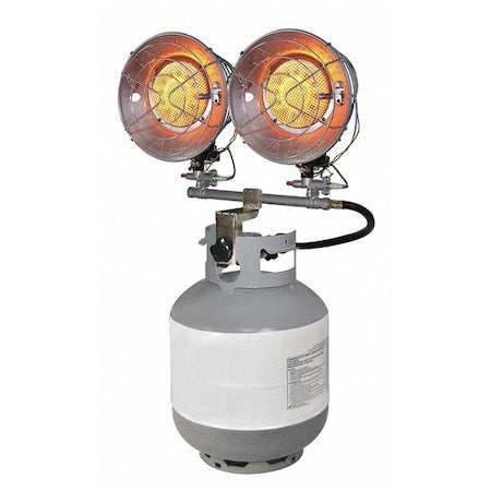 Dyna-Glo TT30CDGP - Portable Gas Tank-Top Heater, Liquid Propane, Standing Pilot, 6 15/32 in Wx 17 1/2 in L