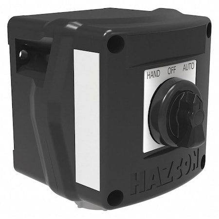 Hubbell Killark HKHMOD001285WW - Control Station,Dead-End,1 Select Swtch,Blk