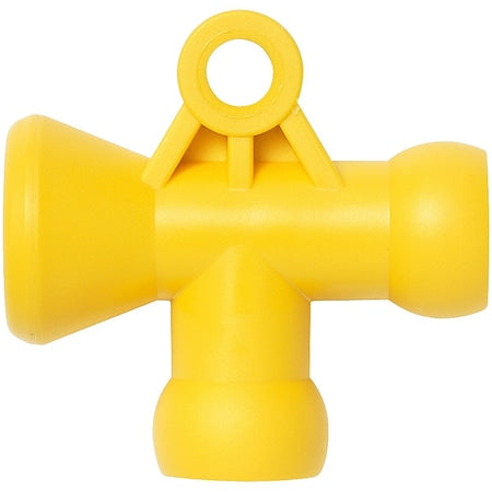 Loc-Line 45416 - Flex Hose T Fitting,Acid Resistant,PK2