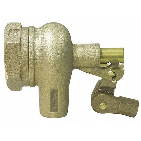 Watts 1250 - Float Valve,1-1/4 In,Bronze,Pipe Mount