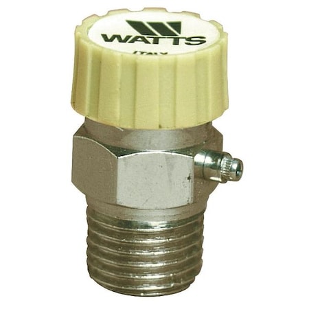 Watts HAV- 1/4 - Automatic Vent For Hot Water,1/4 In,Brass