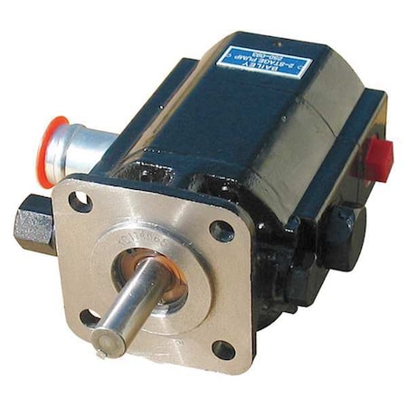 Chief 250092 - Two Stage Pump, 11 GPM Max, 6 HP Input, 1 Tube Inlet, 1/2 x 1 1/2 Shaft