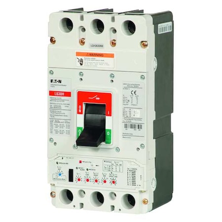 Eaton LGE3600FAG - Molded Case Circuit Breaker, LG Series, 600 A, 3 Pole, 600 V AC, 65k A at 240 V AC