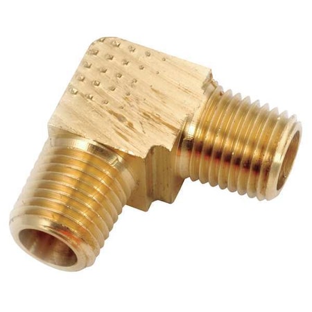 N/A 706130-04 - 90 Degree Elbow Brass Elbow, 90 Degrees, 1/4 in Male NPT X 1/4 in Male NPT