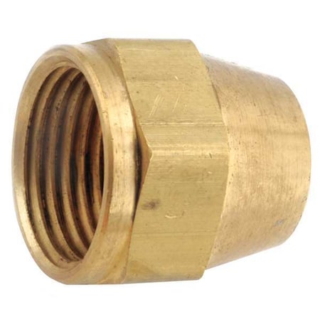 704014-08 - 1/2" Female Flare Low Lead Brass Short Nut