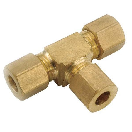 N/A 700064-04 - 1/4" Compression Low Lead Brass Union Tee