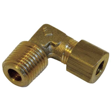 Legris 0109 08 10 - 8mm Compression x 1/8" Male BSPT Brass 90 Deg Elbow 10 PK