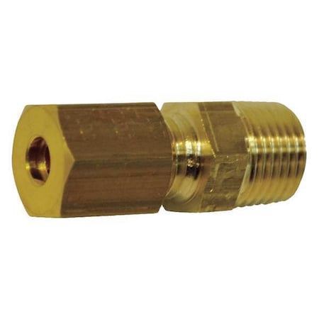 Legris 0105 06 10 - 6mm Compression x 1/8" Male BSPT Straight Adapter 10 PK
