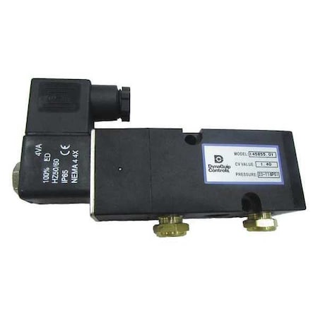 Dynaquip Controls 145855.02 - Solenoid Pilot Valve,24 VAC