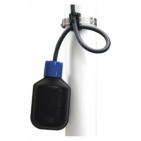 Sje-Rhombus 1057650 - Float Switch,20ft,Polypropylene,125 VAC