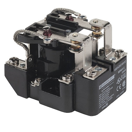 Square D 8501CO16V04 - Relay, 600 VAC Coil Volts, 2 NO/2 NC; DPDT