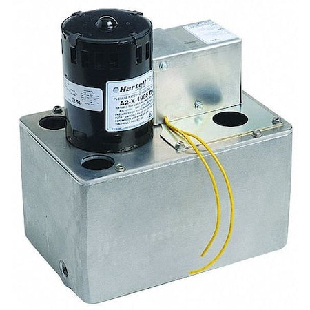 Hartell A2X-1965 - Condensate Pump,1/10 HP,1 gal,115/230 V AC