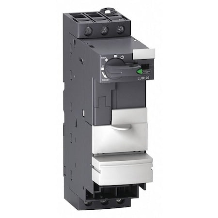 Schneider Electric LUB120 - Non-Reversing, 1 NC/1 NO, 24 V, 48 V-72 V, 110 V-240 V AC & 110 V-220 V DC, 3 P, Screw Clamp