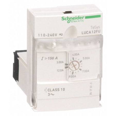 Schneider Electric LUCA12FU - Overload Module, 3 A Min current, 12 A Max current, 690 V AC
