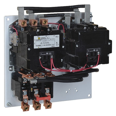 Square D 8736SFO3V02S - Motor Starter, Reversing, No Auxiliary Contacts, 110 V-120 V AC, 3 P, Screw Clamp