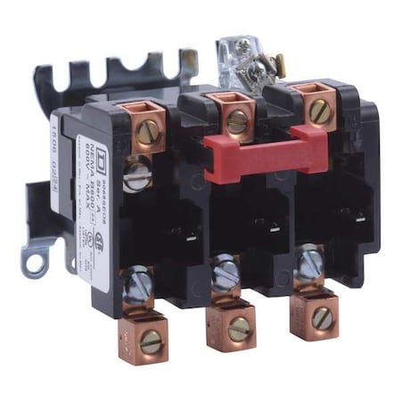Schneider Electric 9065SEO8 - Overload Relay, 1 NC, 45 A Max current, 600 V AC