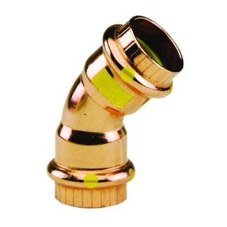 Viega 77038 - Viega Pro Press 45 elbow, 1-1/2" x 1-1/2"