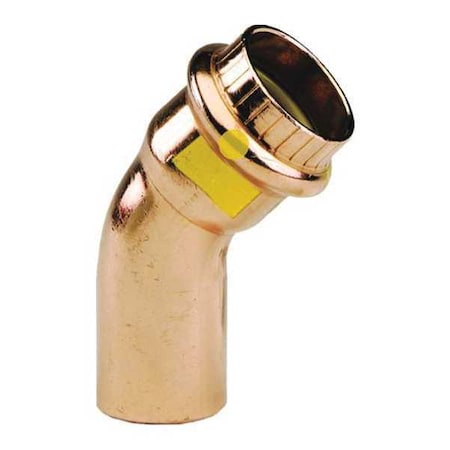 Viega 77053 - Viega Pro Press 45 street elbow, 3/4" x 3/4"