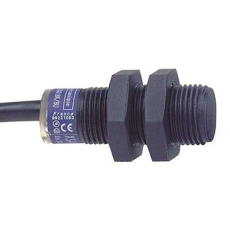 Telemecanique Sensors XS4P12PA340 - Cylindrical, Inductive Proximity Sensor, 17 mm Dia., PPS, 2 m, Bare Wire, 3 Wires, Shielded