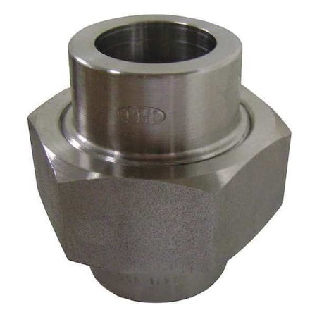 1001301712 - 1/2" Socket Weld 304 SS Union Class 3000