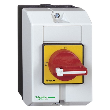 Square D VCF01GE - Manual Motor Switch, 16 A, 3 P, Phase, Rotary Knob, Te Sys VARIO Series,