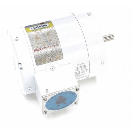 Leeson 113473.00 - Washdown Motor,1/2hp,1725 RPM,230/460 VAC