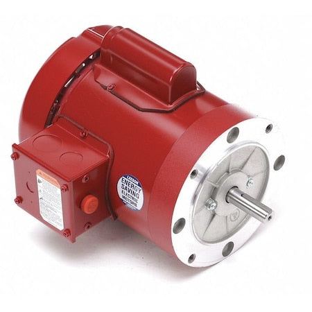 Leeson 110492.00 - Farm Duty Motor, Capacitor-Start, 1/2 HP, 115/208-230 V AC, 1,725 Nameplate RPM, 56 C Frame
