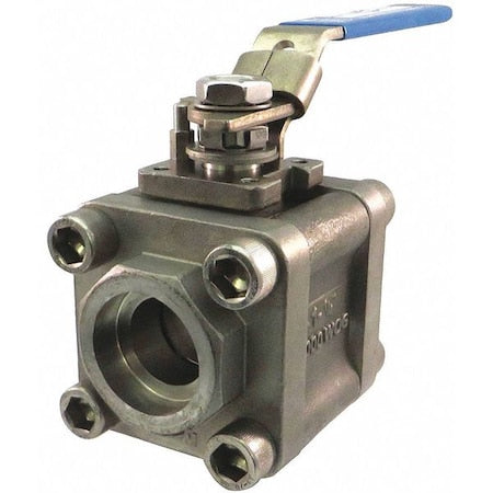 Milwaukee Valve 35FSS1NLL-112 - Ball Valve,2-Way,1-1/2" Tube Size