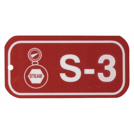 Brady 105691 - Lockout Tag, None/ No Header, Polypropylene, 3 in Width, 1 1/2 in Height, Write On Surface: No