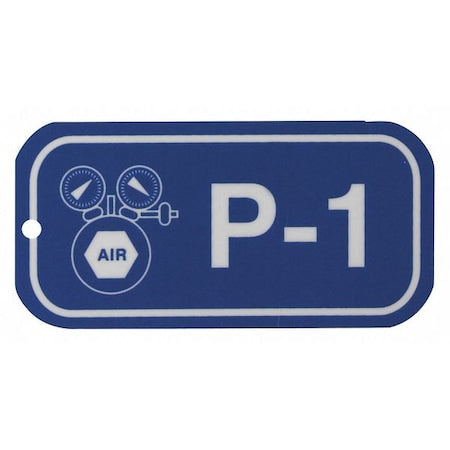 Brady 105694 - Lockout Tag, None/ No Header, Polypropylene, 3 in Width, 1 1/2 in Height, Write On Surface: No