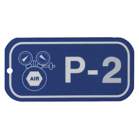 Brady 105655 - Lockout Tag, None/ No Header, Polypropylene, 3 in Width, 1 1/2 in Height, Write On Surface: No ,5 PK