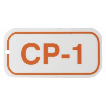 Brady 105634 - Lockout Tag, None/ No Header, Polypropylene, 3 in Width, 1 1/2 in Height, Write On Surface: No ,5 PK